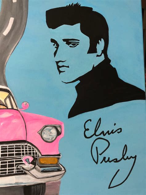 Elvis Presley Pink Cadillac | Etsy