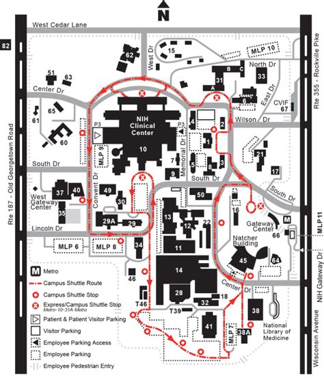 Nih Main Campus Map - Bank2home.com