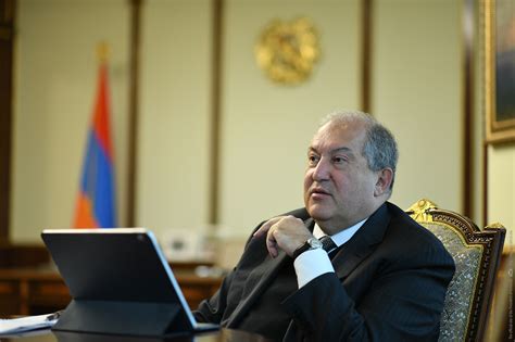 President of Armenia continues a distant conversation series with ...