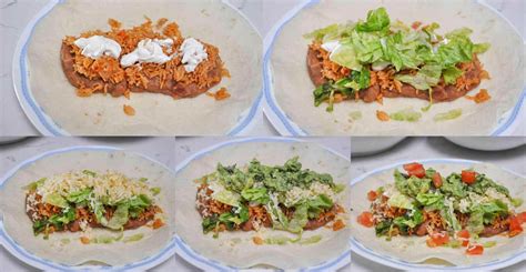 7 Layer Burrito Taco Bell (vegetarian) – Honey, Whats Cooking