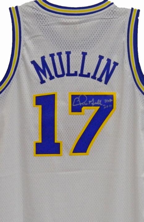 Chris Mullin autographed Jersey (Golden State Warriors)