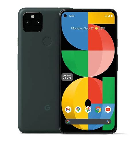 Google Pixel 5A 5G 128GB 6GB RAM (Single SIM) Mostly Black ...