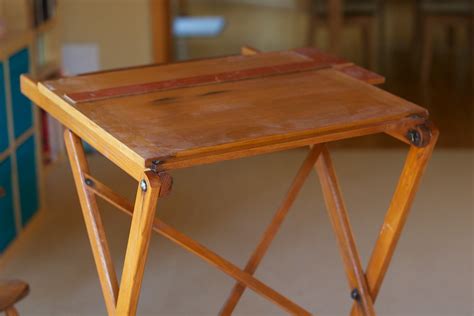 Dad's Table | This folding drafting table belonged to my Dad… | Flickr
