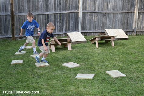 DIY American Ninja Warrior Backyard Obstacle Course