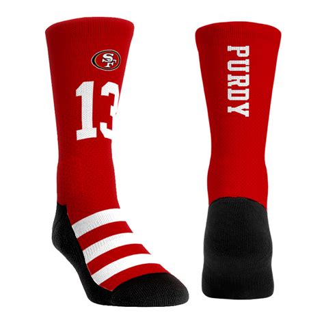 Brock Purdy Socks - San Francisco 49ers Socks - Rock 'Em Socks - NFL