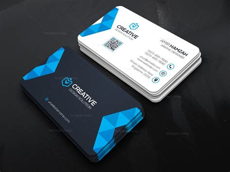 Creative Business Card Design 000469 - Template Catalog