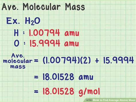 How to Find Average Atomic Mass: 8 Steps (with Pictures) - wikiHow