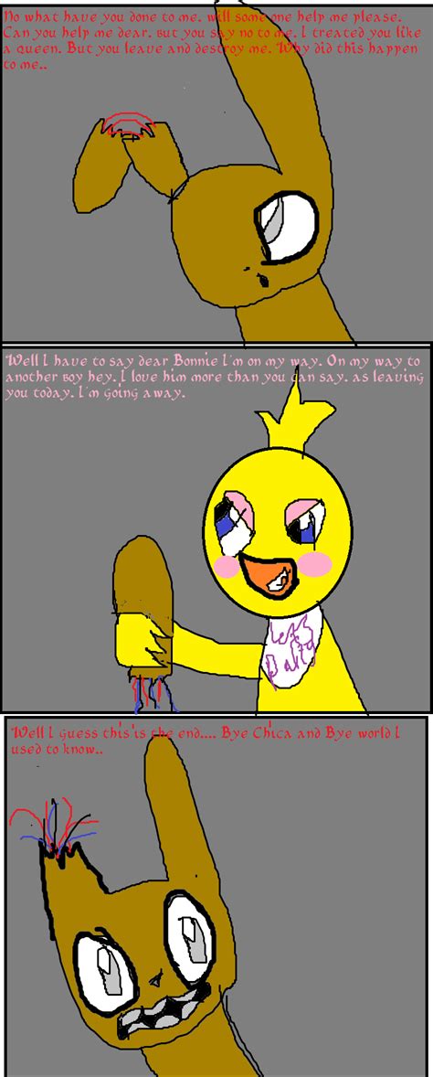 Chica Smiles Finale Part Golden Bonnie Fnaf Comic. by Fnaf-fan-1987 on ...