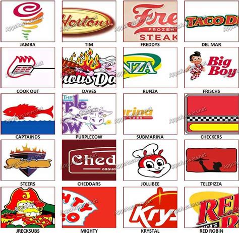 restaurant logo quiz 10 free Cliparts | Download images on Clipground 2024