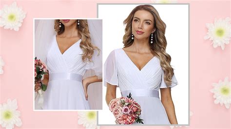 This Amazon wedding dress has over a thousand five-star reviews | HELLO!