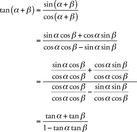 Tangent Identities