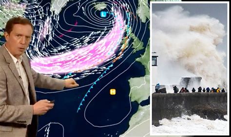 UK storm alert: 'Peril' as Britain faces brutal gales, floods and ...