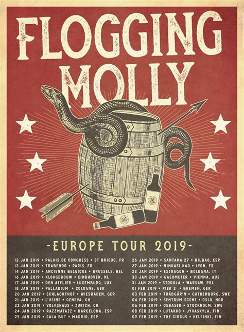 Event Flogging Molly - 27/01/2019 - Lyon - Ninkasi Gerland / Kao - France