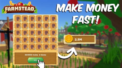 How To Make Money *FAST* | Farmstead (Roblox) - YouTube