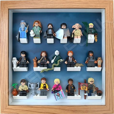 Harry Potter Lego Minifig Series 1 Frame (Oak) | Frame Punk