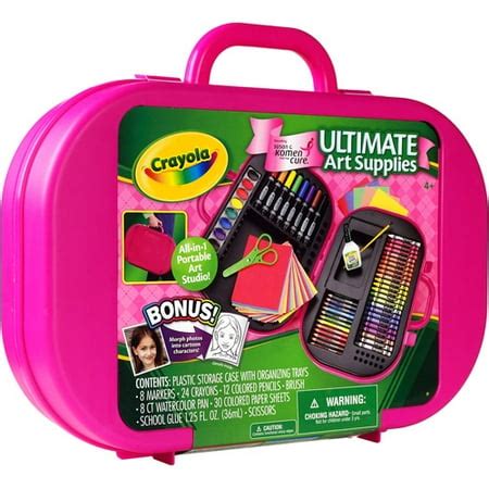 Crayola Ultimate Art Kit, Pink - Walmart.com