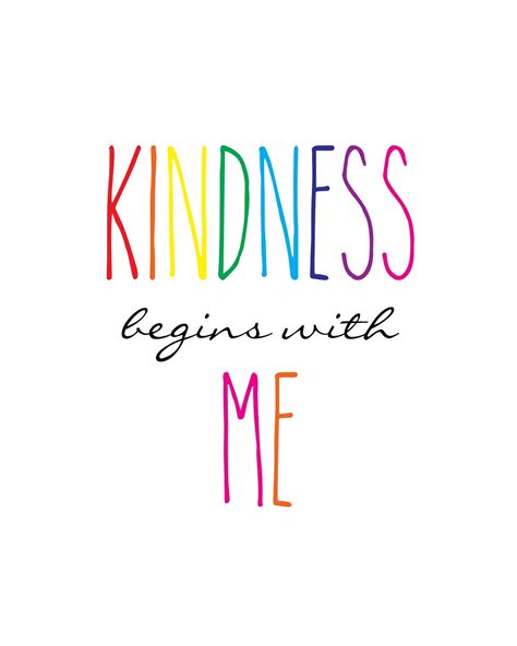 Polkadots on Parade: Kindness Begins With Me Printable