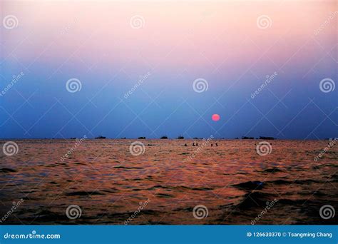 Beihai Silver Beach and Golden Coast Stock Photo - Image of beautiful ...