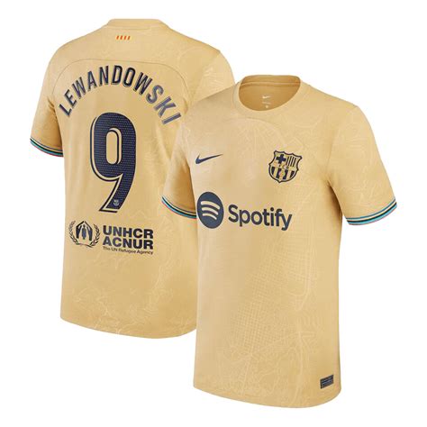 LEWANDOWSKI #9 Barcelona Away Soccer Jersey 2022/23 | Gogoalshop