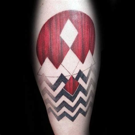 40 Twin Peaks Tattoo Designs For Men - TV Ink Ideas