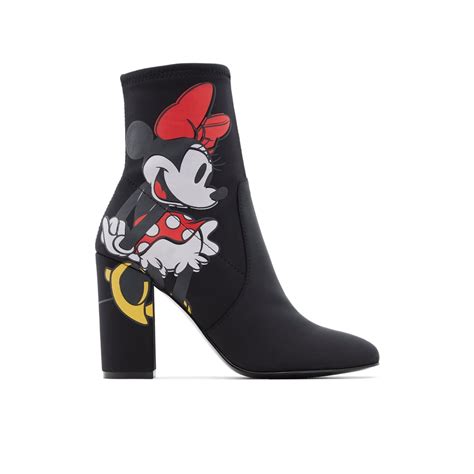 Disney x Aldo Special-Edition Black Mickey and Minnie Boots | Disney x Aldo Mickey and Minnie ...