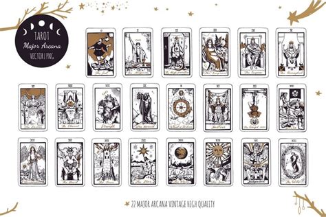 Tarot Cards Major Arcana Collection