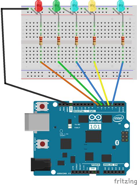 Led Blinking Circuit Diagram