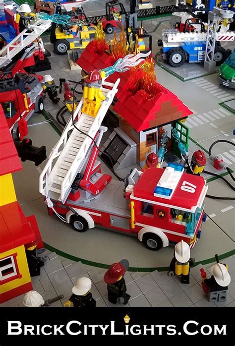 LEGO Building on Fire in the Daytime | Lego city, Lego, Legos