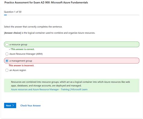 Practice Assessments for Microsoft Certifications | Microsoft Learn