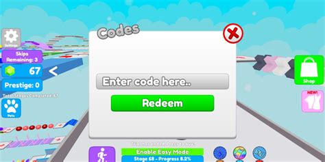 Roblox: Mega Easy Obby Codes