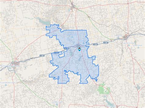 Colorado City Texas Map - Printable Maps