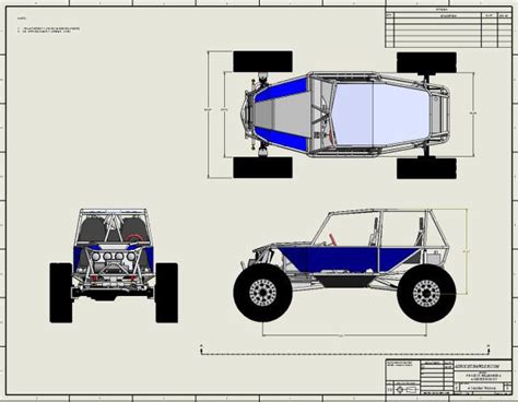 4x4 tube chassis plans