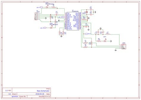 USB To UART on pl2303 - EasyEDA open source hardware lab