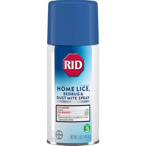 RID Home Lice Treatment Spray for Lice, Bed Bugs & Dust Mites, 5 Oz - Walmart.com