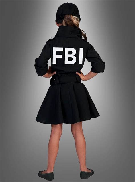 FBI Uniform Dress for Girls buy here » Kostümpalast