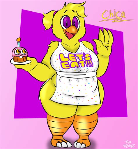 Chica The Chicken (FNAF AU) by TuffArtNG on DeviantArt