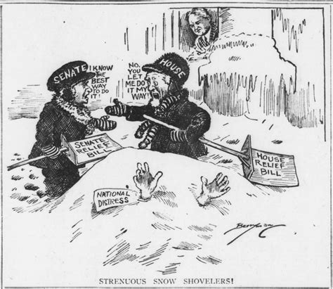 Great Depression Political Cartoons 1930
