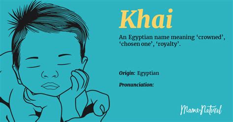 Khai Name Meaning, Origin, Popularity, Boy Names Like Khai - Mama Natural