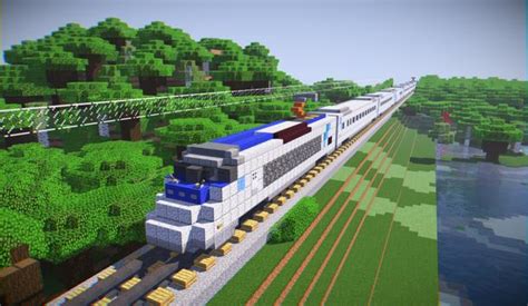 下载Real Train Mod Minecraft的安卓版本