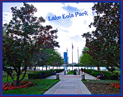 Lake Eola Park Downtown Orlando: Review – FunAndFork