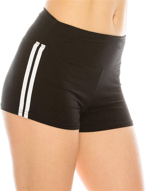 Women’s Athletic Compression Running Yoga Spandex Shorts | Lillian Z's ...