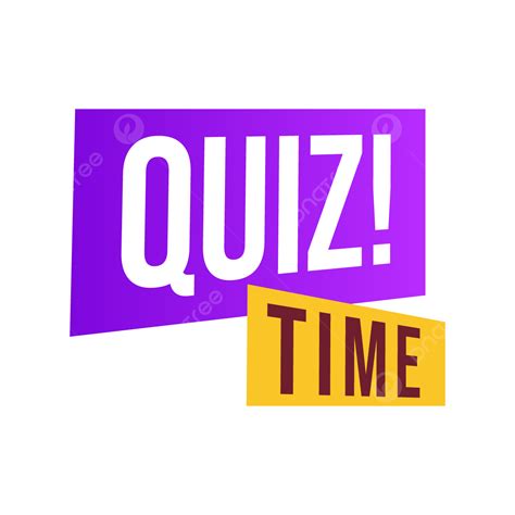 Quiz Time Speech Bubble Isolated Design, Quiz Time, Speech Bubble, Isolated Design PNG and ...