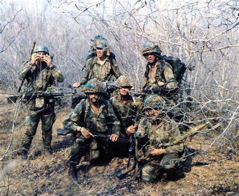 Rhodesian Bush War. Rhodesian SAS during Operation Uric in the Gaza ...