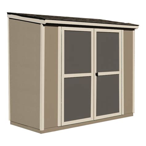 Heartland 4-ft x 8-ft Scottsdale Lean-to Engineered Storage Shed in the ...