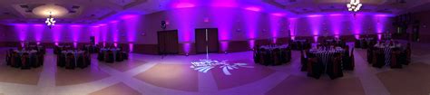 Lights Sound Action Entertainment Services provides uplighting for any size hall in Windsor ...