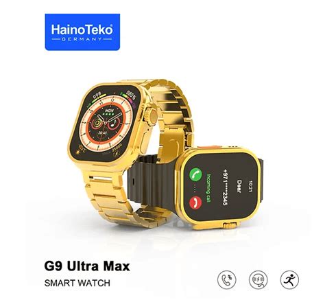 Haino Teko G9 Ultra Max Golden, New Arrival 2023 SmartWatch - AppleMe