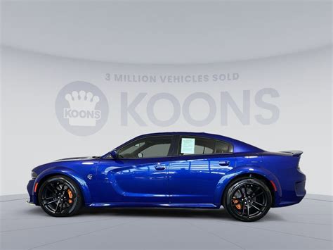 2022 Dodge Charger Srt Hellcat Widebody 9 Miles Indigo Blue - Used ...