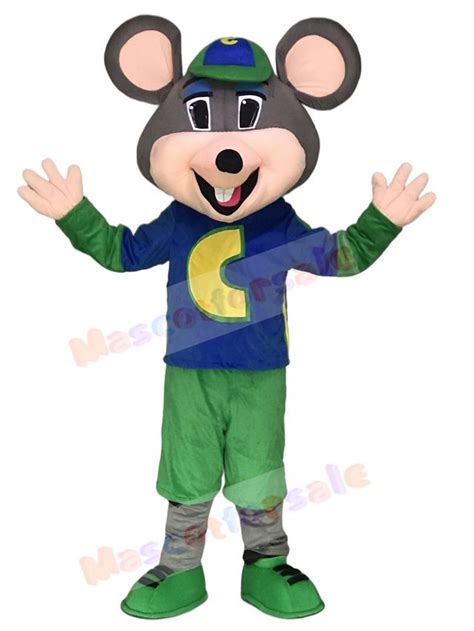 Chuck E. Cheese Mascot Costume Mouse Mascot Costume