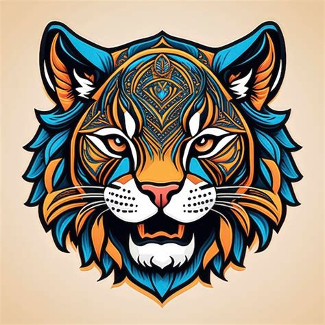 Premium AI Image | Panther Logo Design concept