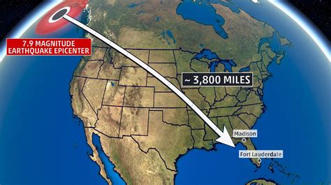 List Of Earthquakes In The United States - Wikipedia - Florida Earthquake Map | Printable Maps